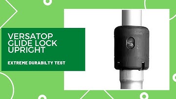 EXTREME TEST: How Durable is the Versatop Pipe and Base 2.0 Glide Lock Upright?