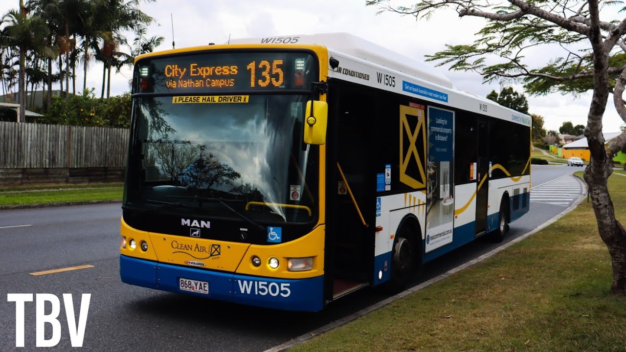 SEQ, AU: 135 IB: Parkinson to Queen Street Bus Station (Brisbane) via Sunnybank Hills