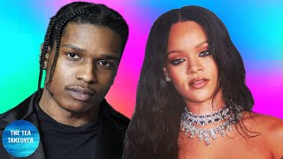 Rihanna & A$AP Rocky SHOW PDA in BARBADOS
