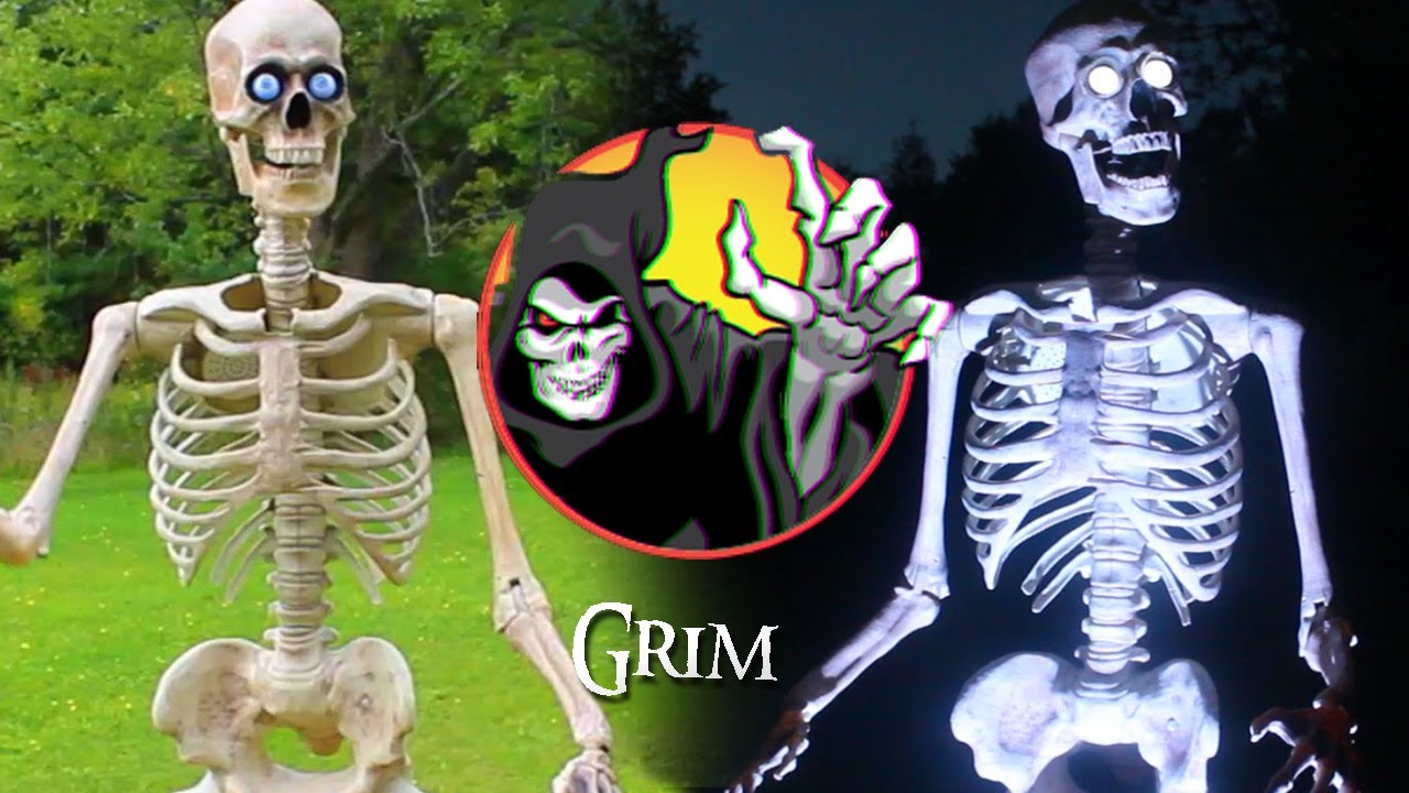 Grim UNBOXING, Setup, Demo, & REVIEW | Spirit Halloween 2021 Animatronic