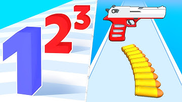 Satisfying Mobile Games 2023 - Number Masters, Bullet Stack,Giant Rush, Going Balls, Canvas Run...