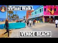 Venice Beach Walking Tour - California Walking Trails for Treadmill - 4k City Walks Virtual Walk