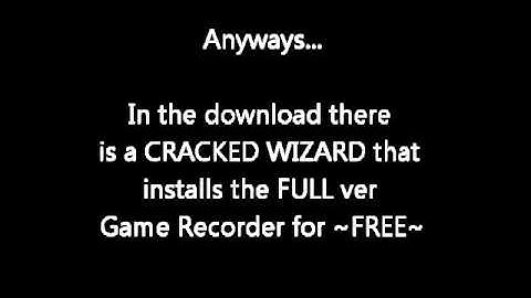 ZD Soft Game Recorder FULL & FREE