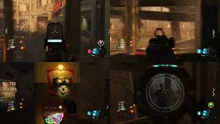 Call of Duty Black Ops 3 | Zombies 4Player Splitscreen Verruckt | PS4 PRO 1080p