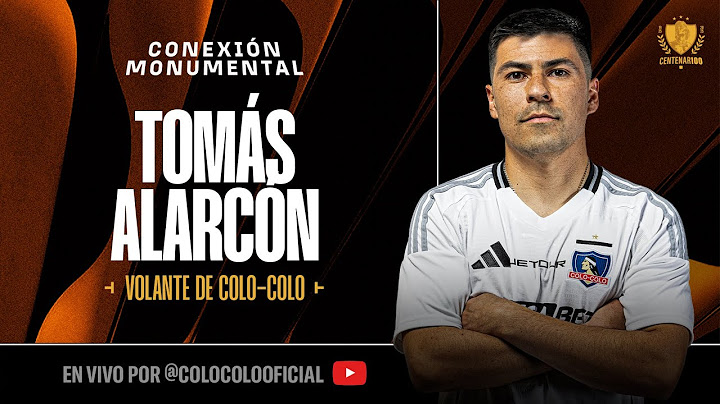 #ConexiónMonumental | Conferencia de prensa - Tomás Alarcón