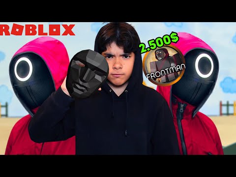 EU VIREI o FRONTMAN E TROLEI TODOS NO ROUND 6 do ROBLOX( Estevão Miller )