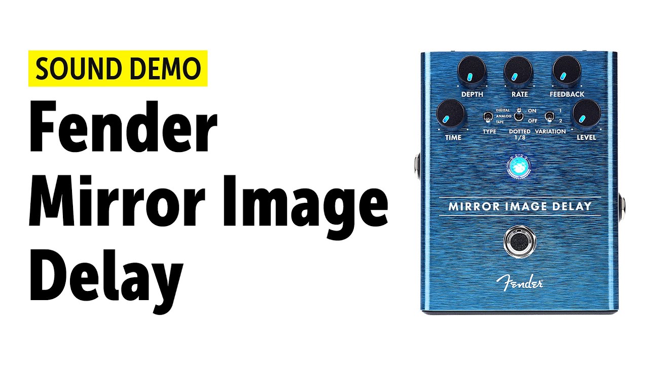 Fender Mirror Image Delay Sound Demo (no talking) - YouTube
