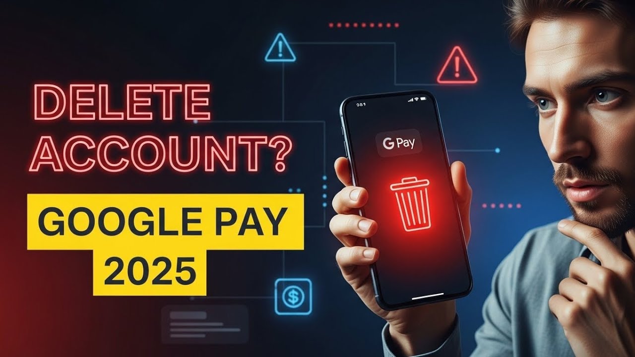 How to DELETE Google Pay Account (Step-by-Step 2025)
