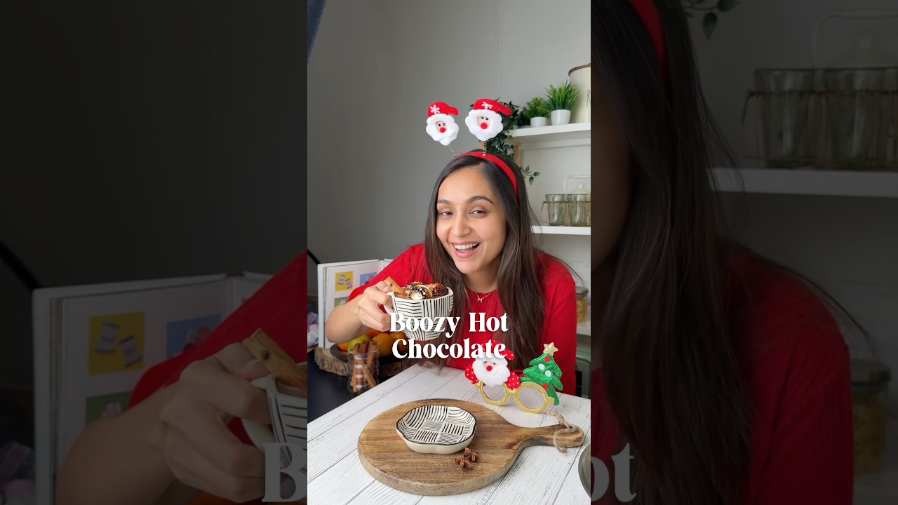 Boozy Hot Chocolate - spiking hot chocolate with rum!