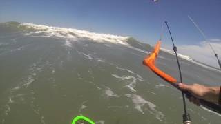Cape Hatteras downwinder during OBX Crew Event with Ocean Rodeo's Stickshift Backline Trim