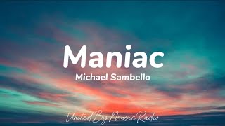 Michael Sambello - Maniac (lyrics)