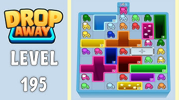 Drop Away level 195 solution