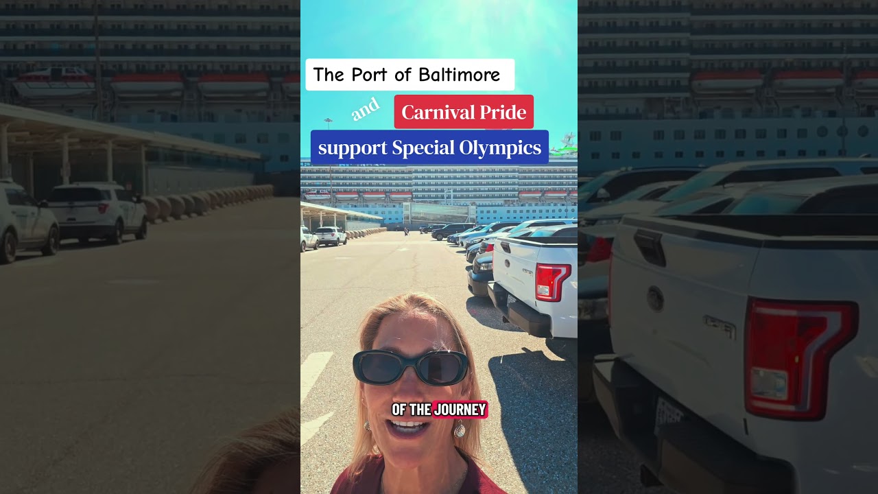 The #PortofBaltimore and #CarnivalPride Support #SpecialOlympics