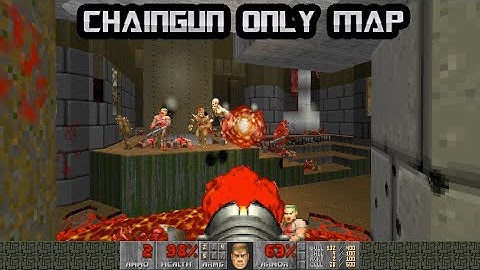 Doom 2: Chaingun only map by Knifeworld - UV blund run