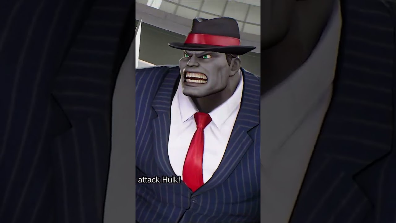 Nemesis eats Hulk | Marvel vs Capcom: Infinite