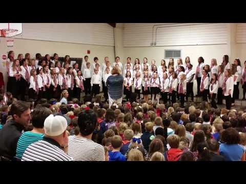 Brave performed by Canongate Elementary School Chorus