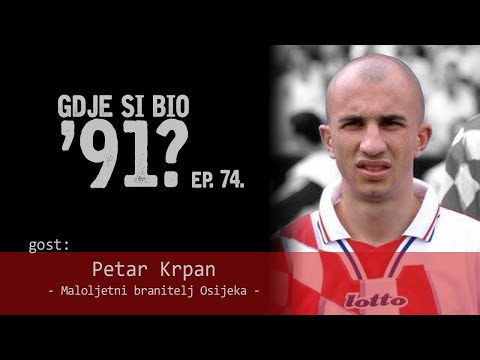 GDJE SI BIO '91? - Petar Krpan (pitanja i odgovori)