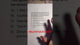 2026 KPSS AGS YKS MSÜ TARİH SORU ÇÖZÜMÜ