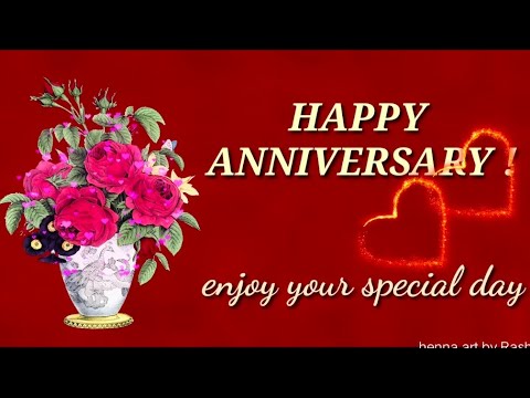 Happy Anniversary Wishes Greetings Whatsapp Status || Wedding AnniversaryMarriage Anniversary Quote