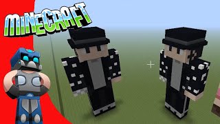 Como hacer a michael jackson en minecraft