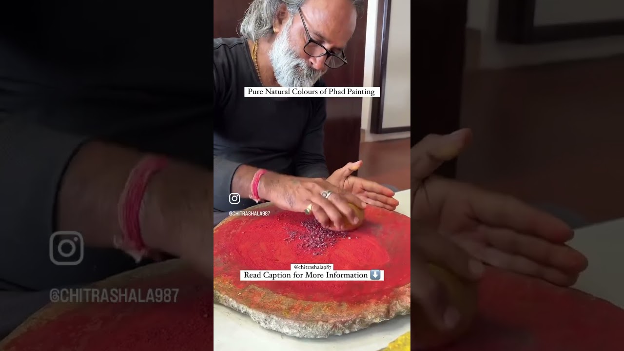 Phad painting colors 