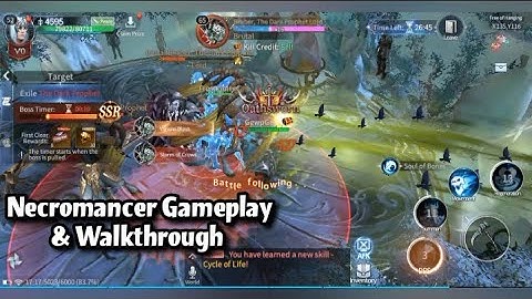 Immortal Awakening - Necromancer Gameplay