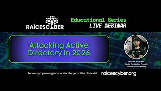 IT: Attacking Active Directory in 2026 with @InfoSecPat