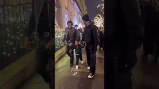 Lil Baby with his son in Paris