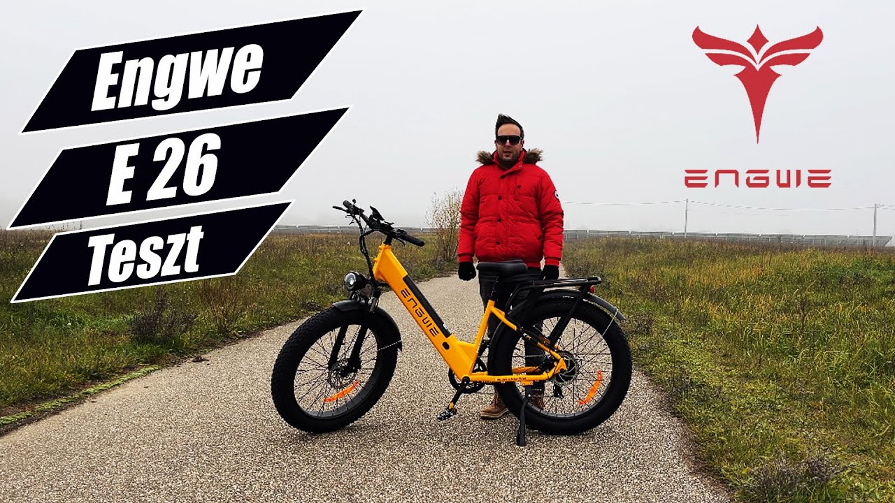 Sárga terepjáró I Engwe E26 Elektromos Kerékpár teszt