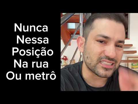 NEVER STAND IN THIS POSITION WHILE WAITING FOR THE BUS OR SUBWAY | Krav Maga Caveira Alert
