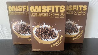 Vegan Food Taste Test: Misfits Chocolate Cereal