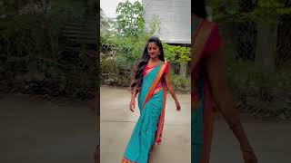 कान्हा रे😍 #dance #walkthrough #saree #marathi #krishna #dj #viralshorts #navratri #navarilook