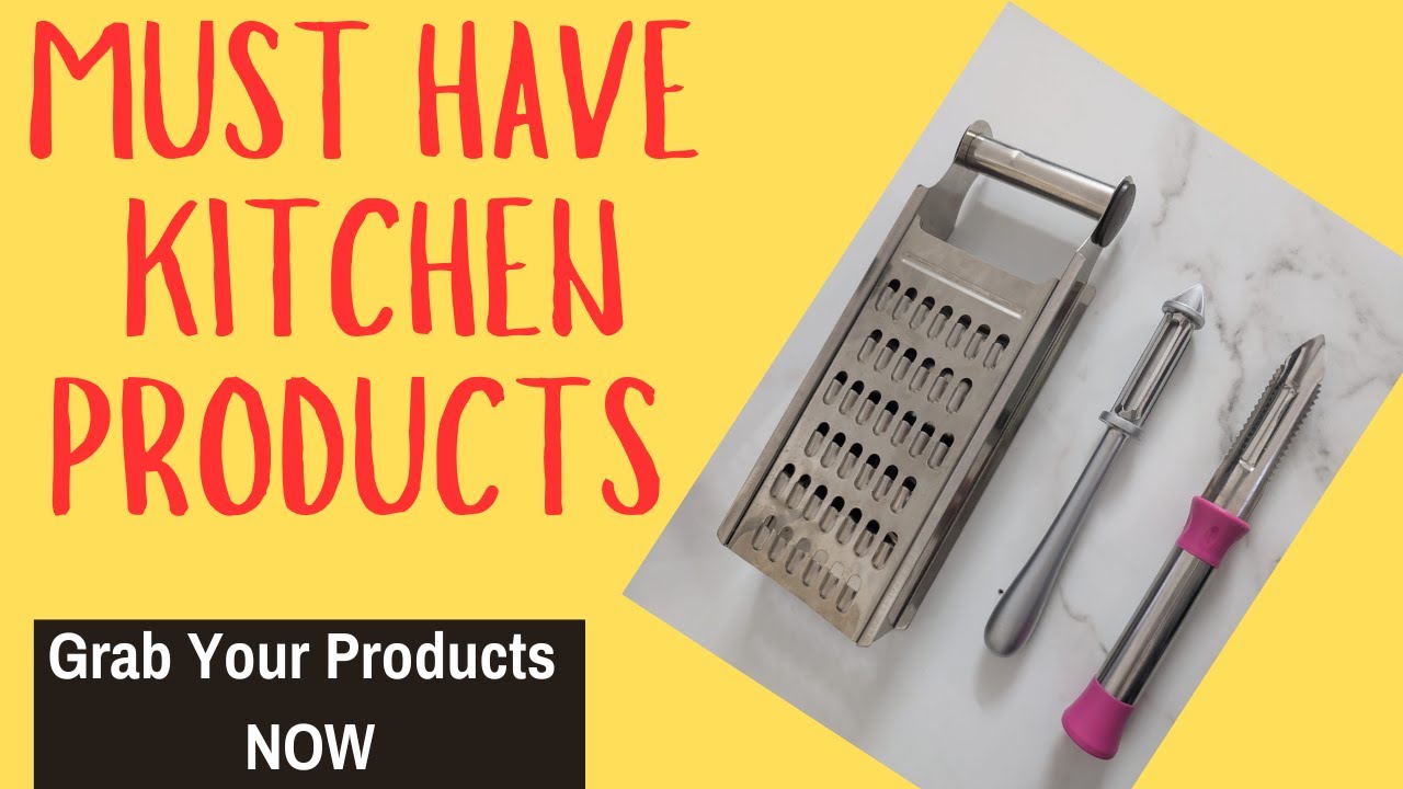 Top 3 Must Have Kitchen Products | Review+Demo | Vegetables + Salad + Fruits Peeler & Slicer 2025 🔥