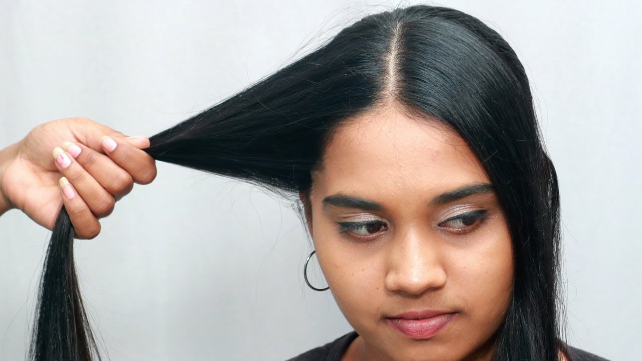 delicate open hairstyle for girls | hairstyle for gown | hair style girl |  cute hairstyle - YouTube