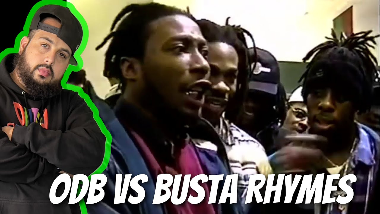 CLASSIC FREESTYLE Busta Rhymes VS ODB Freestyle Battle! REACTION