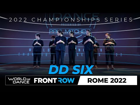 DD SIX | 1st Place Team | Winner Circle | World of Dance Rome 2022 | #WODROME22