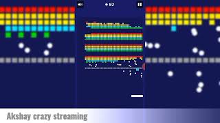 Bricks Breaker 😊|| fun Game 🎮|@AkshayCrazystreaming #viral #trending #viralvideo screenshot 3