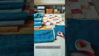 How to Cut Fabric Accurately — Beginner Quilting Essentials#QuiltingBasics#SewingForBeginners#Fabric