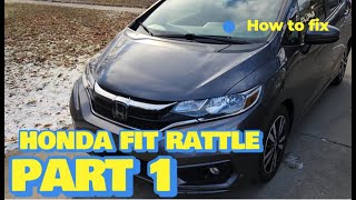 2018 Honda Fit cold start rattle fixed par1