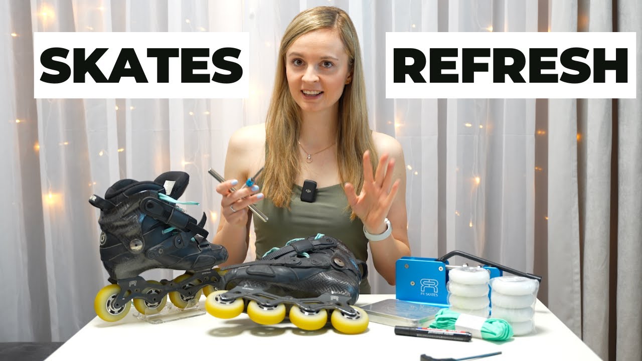 Refreshing My Freestyle Slalom Inline Skates / My Current Set Up