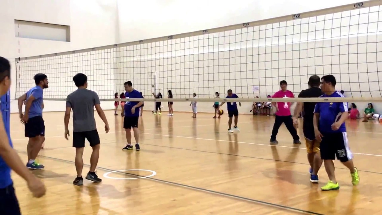 Team Abraham VS Team Gideon Volleyball 3rd Tryout YouTube