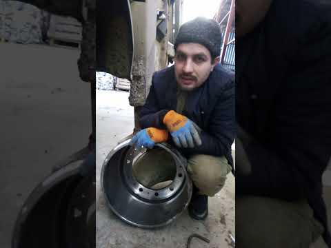 снять барабан камаз