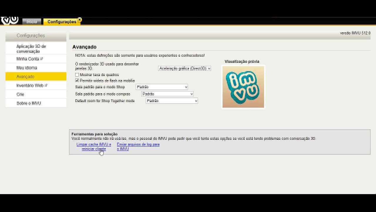 IMVU │ LIMPAR CACHE IMVU PC - Deixe seu IMVU MAIS LEVE