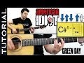 Download Lagu Green Day - American Idiot en guitarra acústica! tutorial completo con acordes y ritmo