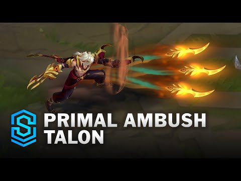 Primal Ambush Talon Skin Spotlight - Pre-Release - PBE Preview - League of Legends