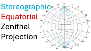 Master STEREOGRAPHIC Projection in Just 3 Minutes