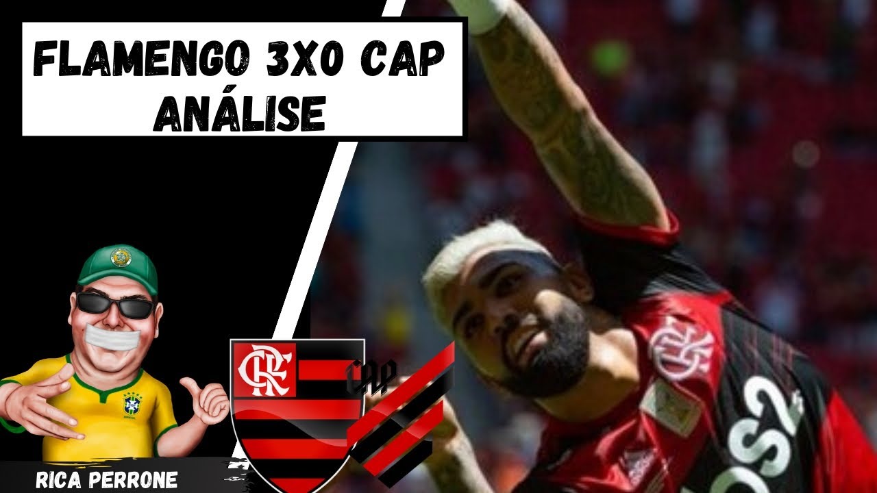 Flamengo 3x0 CAP Campeão da Supercopa Análise YouTube
