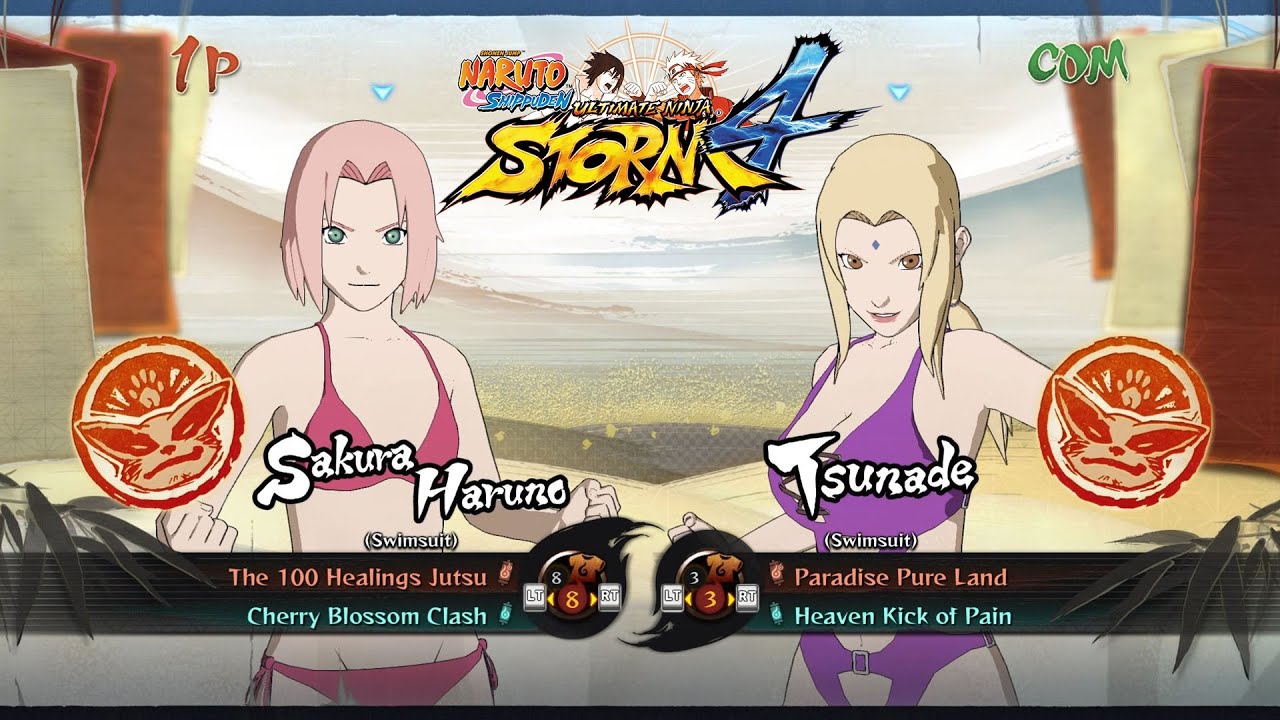 Naruto Shippuden Ultimate Ninja Storm Tsunade Bikini Sexiezpicz Web Porn