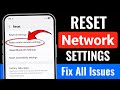 Mobile Network Settings Reset Kaise Kare || How to reset network settings