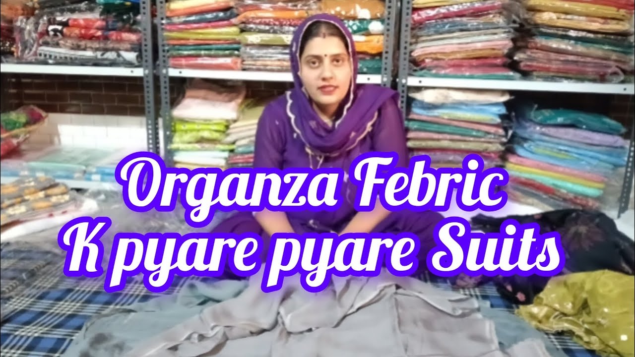 Organza Febric Suits| New Trending Organza Febric Suits| Latest Organza Febric @Jsparidhan